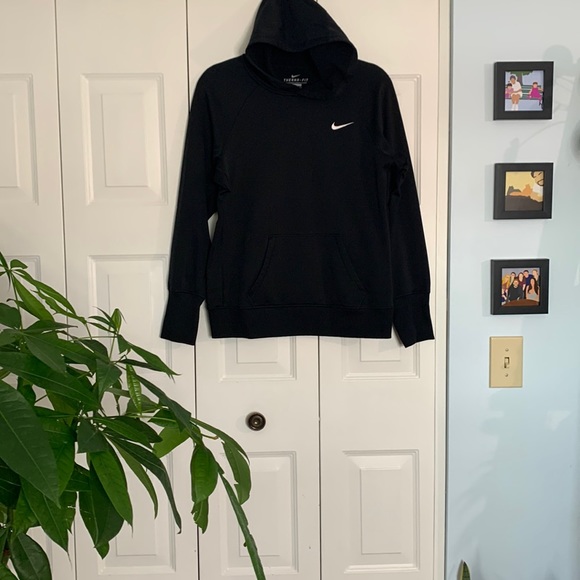 Nike Tops - Nike Thermafit Black Hoodie